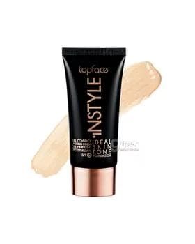 Ýüz reňkini sazlaýjy krem topface IDEAL SKIN TONE SPF15, 002, 30 ml