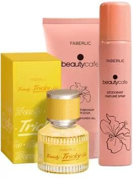Zenanlar üçin sowgat toplumy Faberlic «Tricky & Beauty Café»