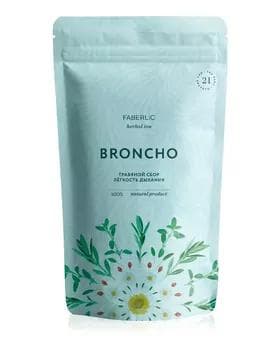 Faberlic 15669,Ösümlik ýygyndysy №1 Herbal Tea BRONCHO, Agramy: 31 gr.