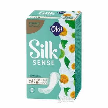 Gündelik prokladkalar Ola! Silk Sense Light inçe strin-multiforma Çopantelpek, 1 damja, 60 sany