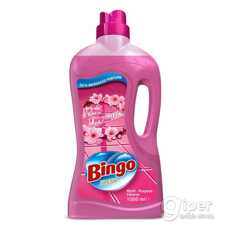 Средство для мытья полов Bingo Fresh \"Pink Dreams\" 1000 мл от 0 ТМТ