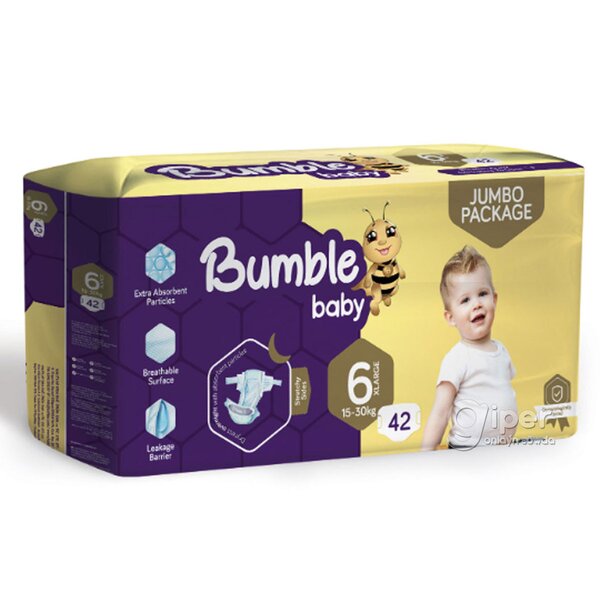 Podguzniki Bumble Baby Xlarge 6 15 30 Kg 42 Sht Ot 0 Tmt