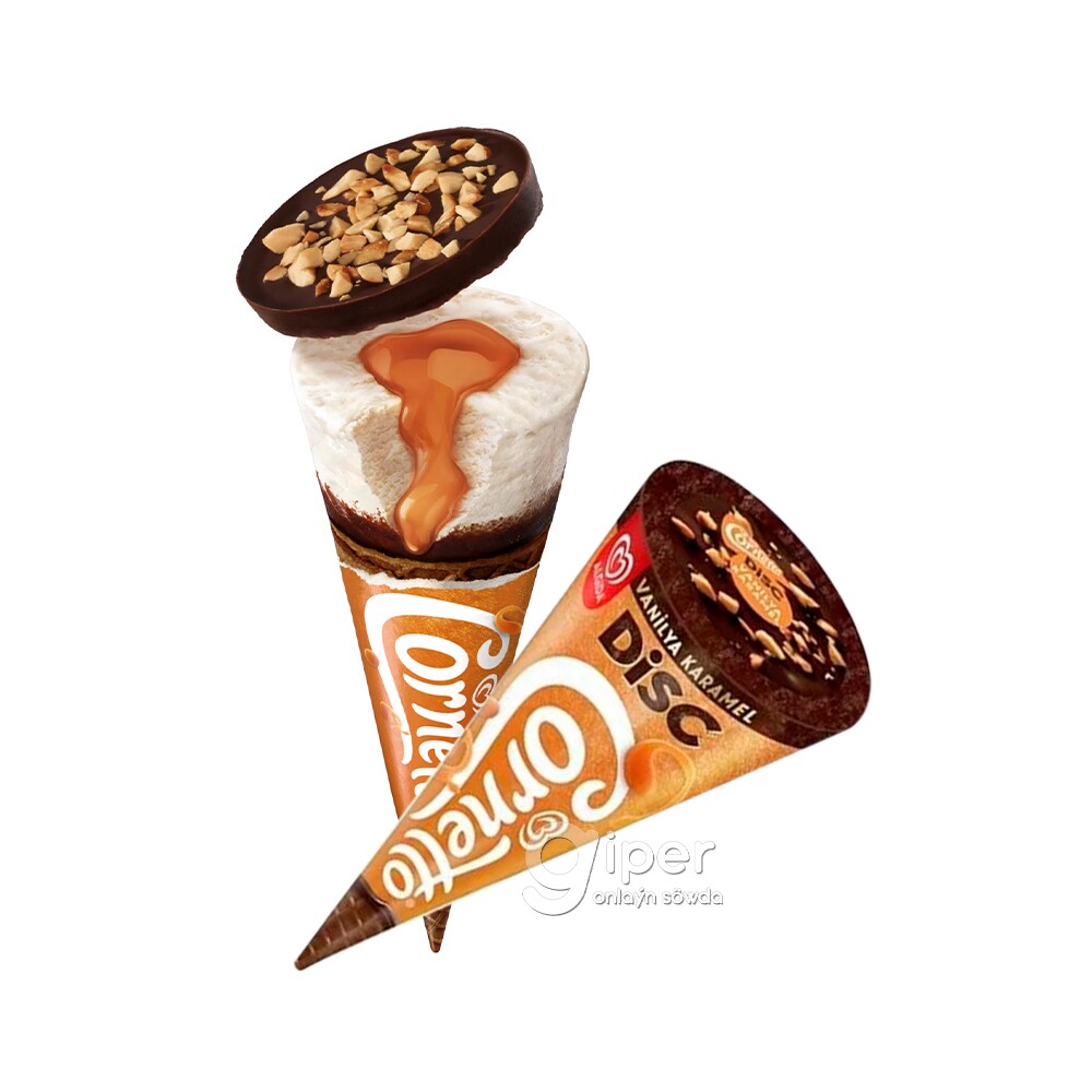 ALGİDA CORNETTO DİSC VANİLYA KARAMEL 84.5GR